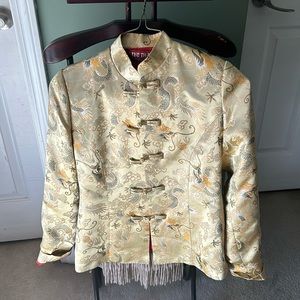Gold lunar new year jacket
